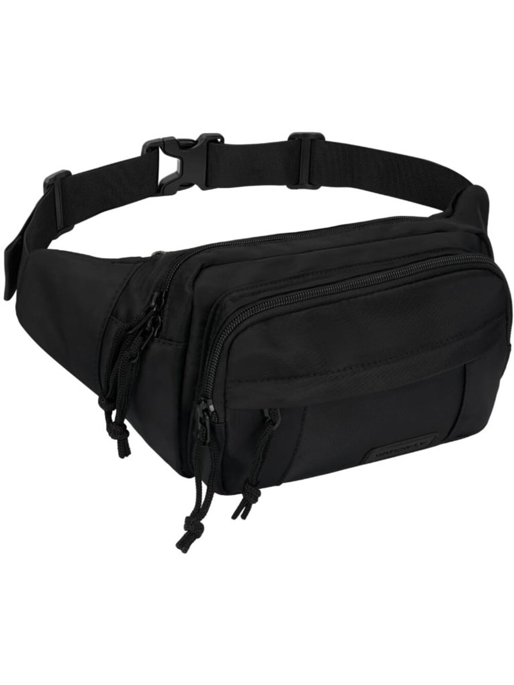 Large Fanny Pack for Travel & Outdoor | Adjustable Waist Bag with 5 Zipper
